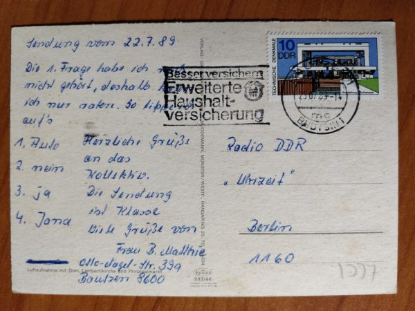 Postcard Lambertikirche DDR - Image 2