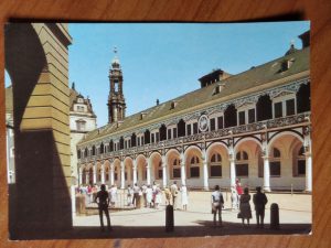 Postcard Dresden Stallhof