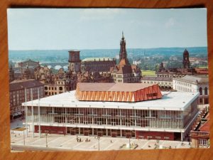 Postcard Dresden Kreuzkirche