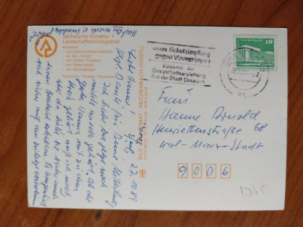 Postcard Klettern Sachsen - Image 2