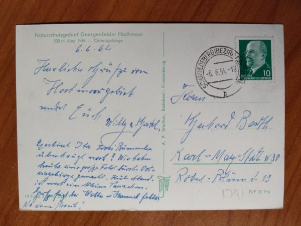 Postcard Georgenfelder Hochmoor - Image 2