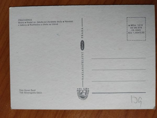 Postcard Parachatice - Image 2