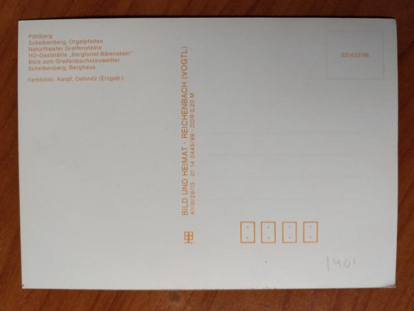 Postcard Gruss aus dem Erzgebirge - Image 2