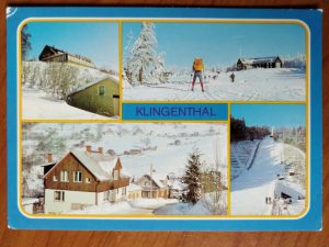Postcard Klingental Winter