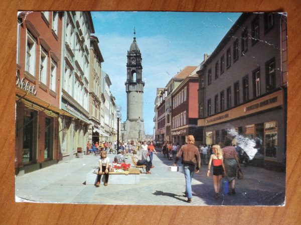 Postcard Bautzen Turm