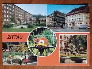 Postcard Zittau 5 pictures