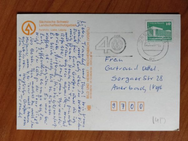 Postcard Sachsiche Schweiz - Image 2