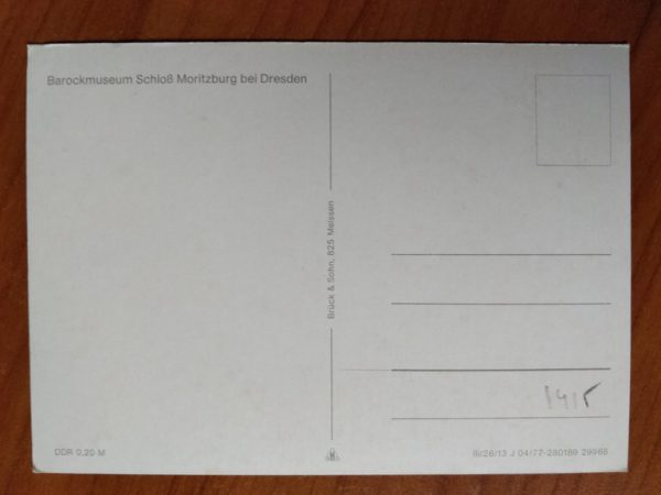 Postcard Barokmuseum bei Dresden - Image 2