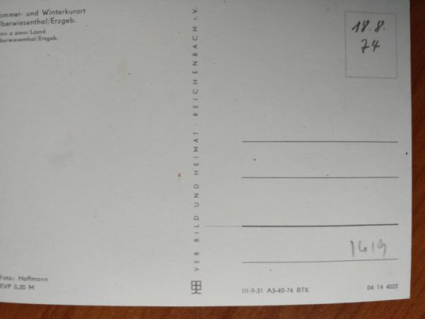 Postcard Oberwiesenthal Kurort - Image 2