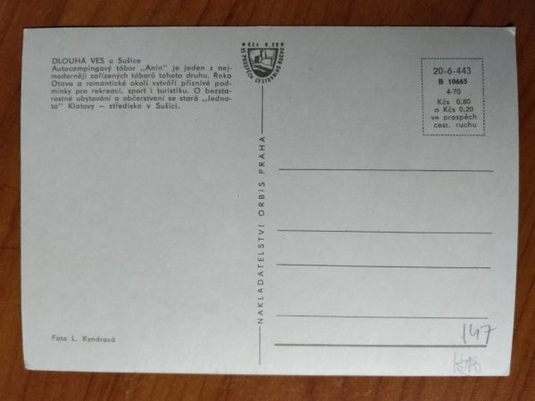 Postcard Dlouhá Ves - Image 2