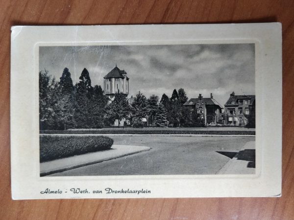 Postcard Almelo Donkelaarsplein