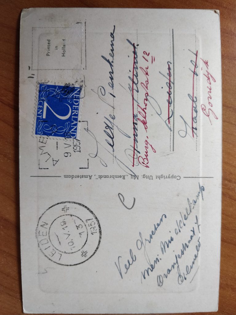 Postcard Almelo Donkelaarsplein - Image 2