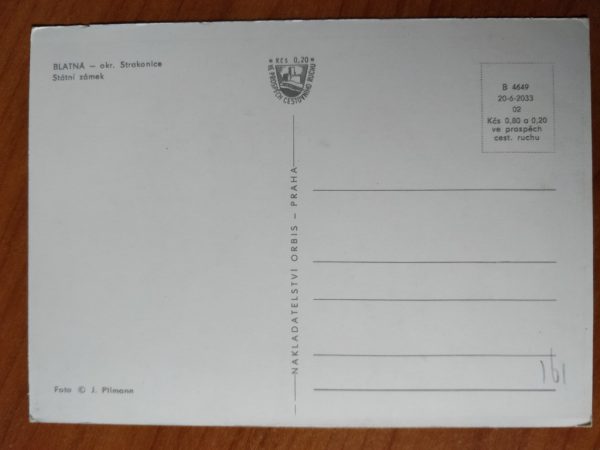 Postcard Blatná - Image 2