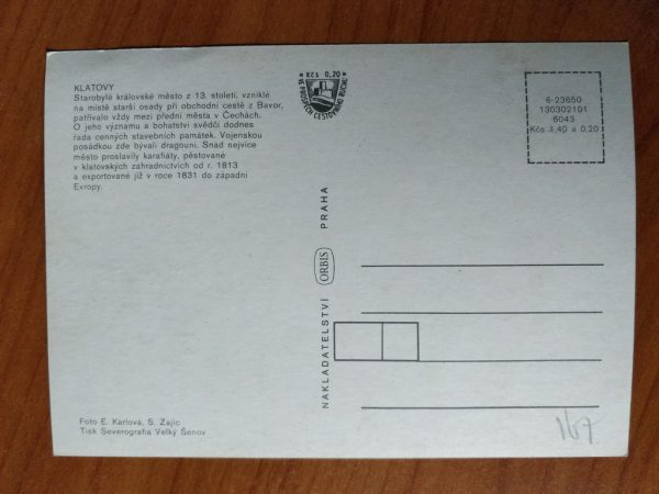 Postcard Klatovi - Image 2