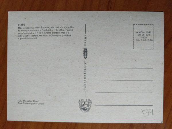 Postcard Písek - Image 2