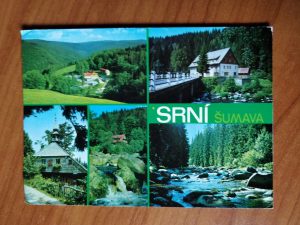 Postcard Srni Sumava