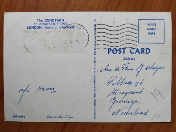 Postcard London Ontario - Image 2