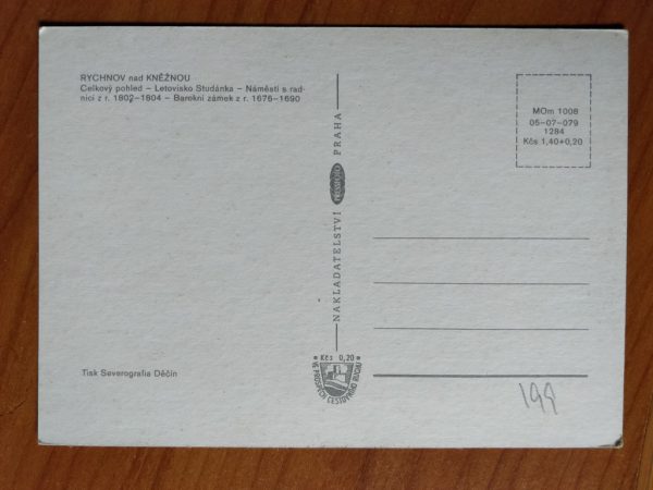 Postcard Rychnov nad Kněžnou - Image 2