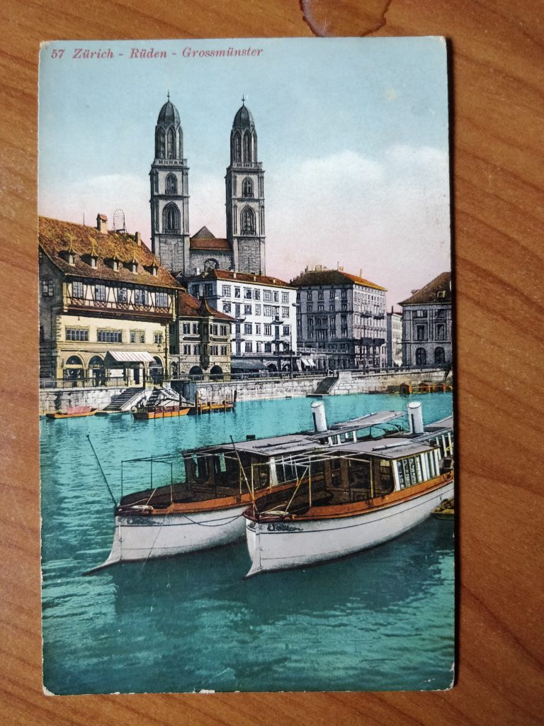 Postcard Zürich Rüden