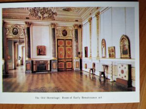 Postcard Old hermitage Room Early Renaissance Art