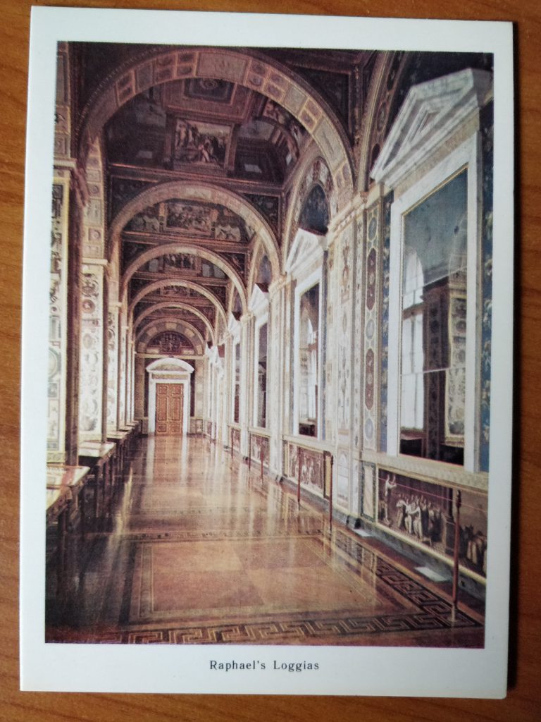 Postcard Hermitage Loggias