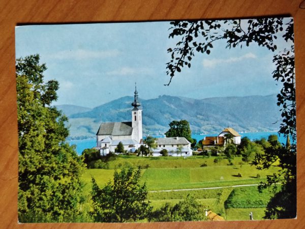 Postcard Attersee Church