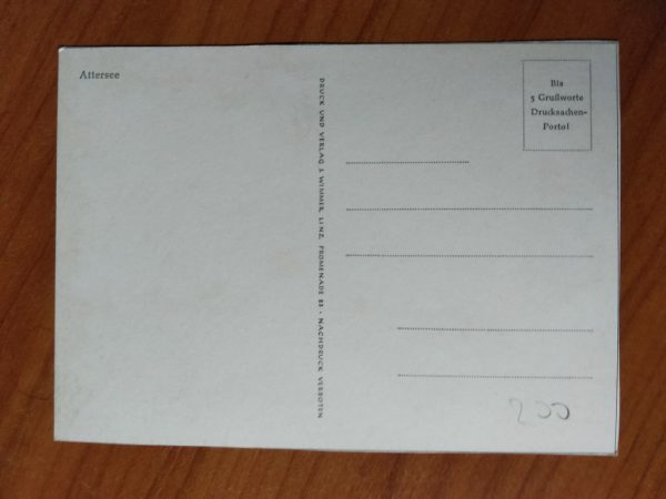 Postcard Attersee Church - Image 2