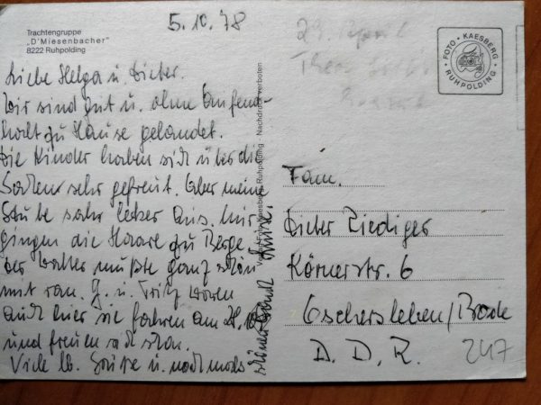 Postcard Trachtengruppe Miesenbacher - Image 2