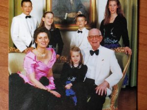 Postcard Family Graf Mainau