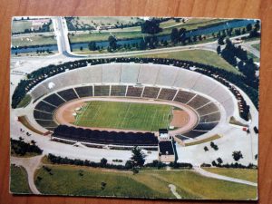 Postcard Footbal Stadium HSV  Hannover