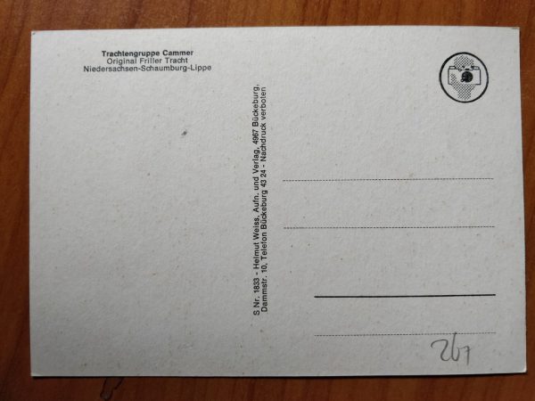 Postcard Trachtengruppe Cammer - Image 2