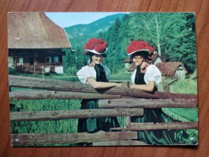 Postcard Gutacher Trachten