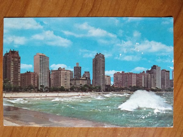 Postcard Oak Street Chicago