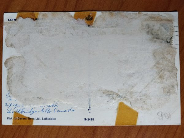 Postcard Lethbridge Alberto Canada - Image 2