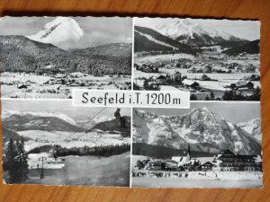 Postcard Seefeld 1200 M