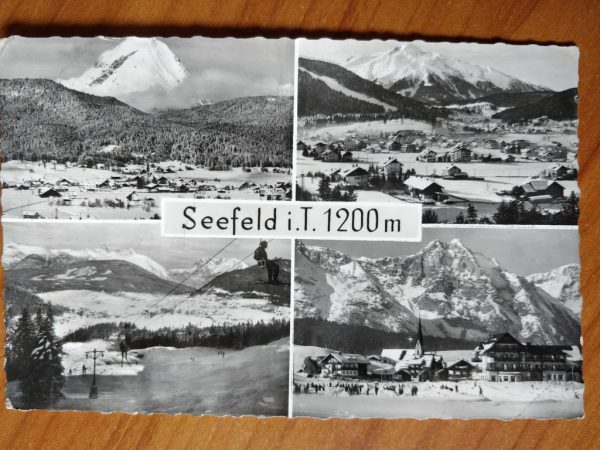 Postcard Seefeld 1200 M