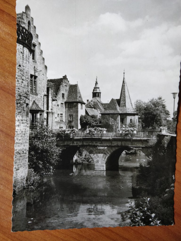 Postcard Am Muhltor in Budingen Hessen