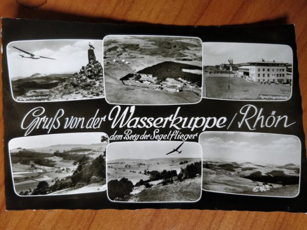 Postcard Gruss von der Wasserkuppe