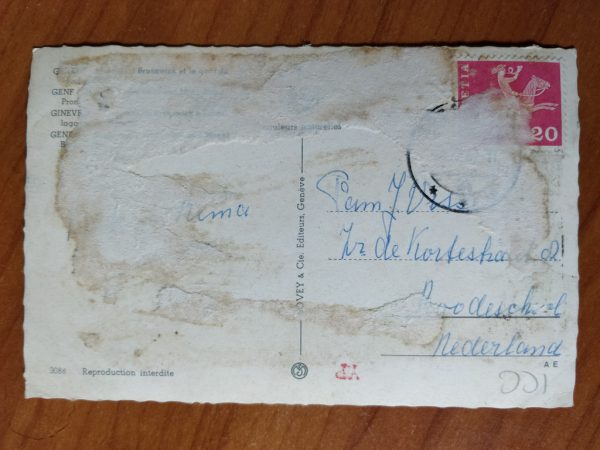 Postcard Geneve Monument - Image 2