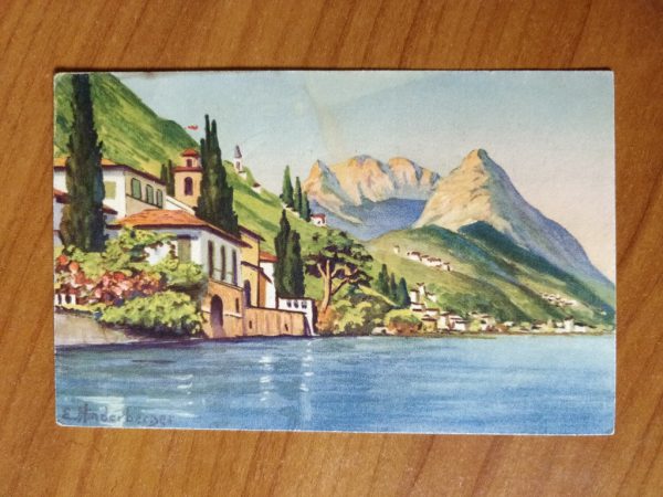 Postcard Lago di Lugano