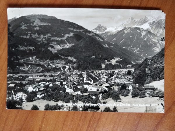 Postcard Montafon Mountains