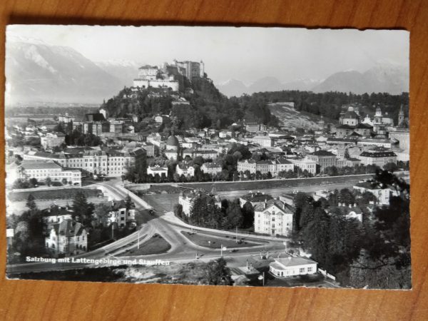 Postcard Salzburg Castle