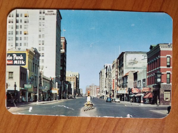 Postcard Douglas Avenue Wichita