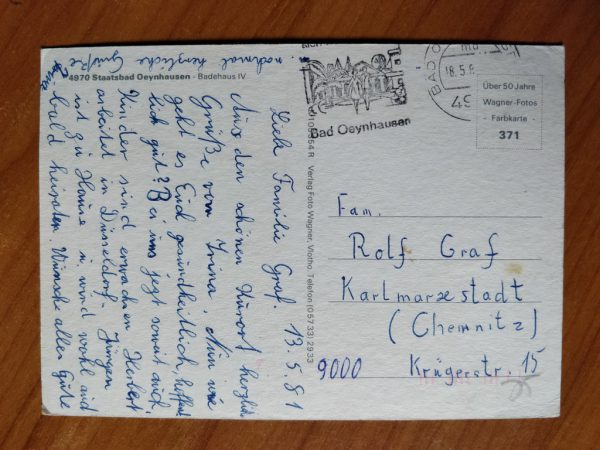 Postcard Staatsbad Oeynhausen - Image 2