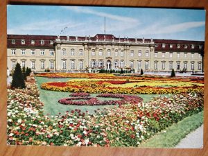 Postcard gartenaschau Ludwigsburg