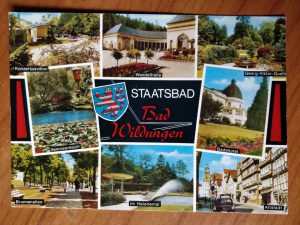 Postcard Staatsbad Wildungen