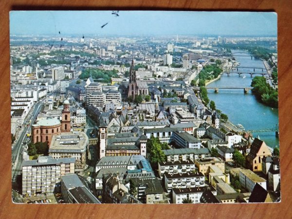 Postcard Frankfurt am Main Panorama