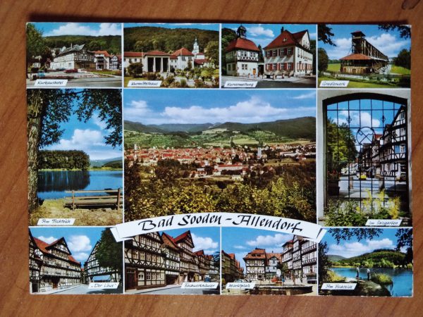Postcard Bad Sooden Allendorf