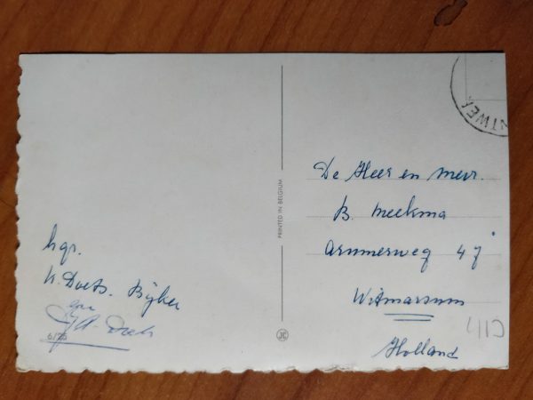 Postcard Castle Unkown Where - Image 2