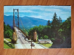 Postcard Vancouver Bridge